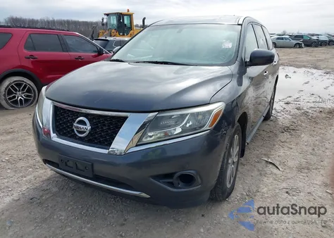 2014 Nissan Pathfinder S from USA, damaged, VIN 5N1AR2MM0EC697321